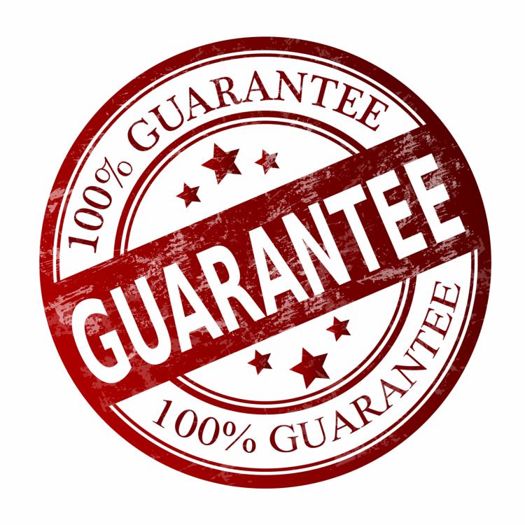 750x750 Satisfaction Guarantee Label 02 Vector Free Vector 4vector