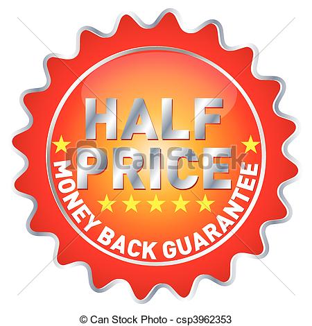 450x470 Satisfaction Guaranteed. The Illustration Of A Gold Seal And Red