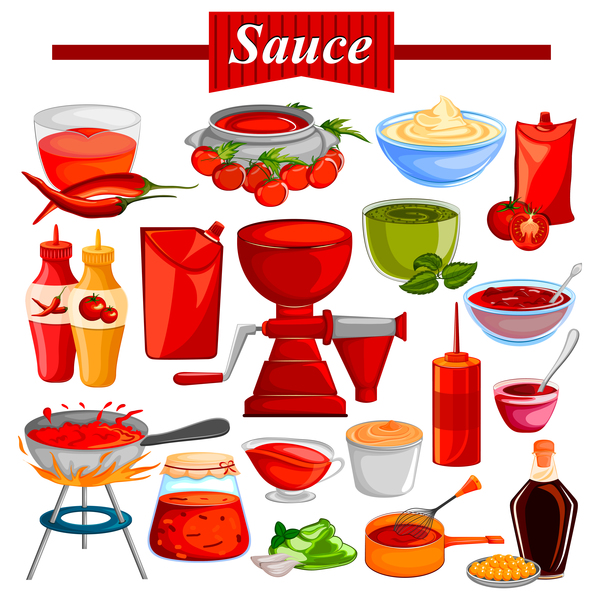 600x600 Sauce Vector Design