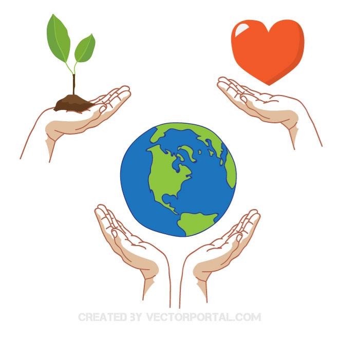 660x660 Save The Planet Vector Graphics
