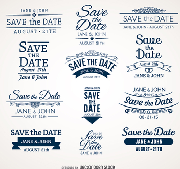 352x330 Vector Save The Date Wedding Lettering Free Vector Download 157035