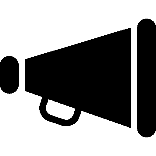 512x512 Megaphone Vector Save Icon Format