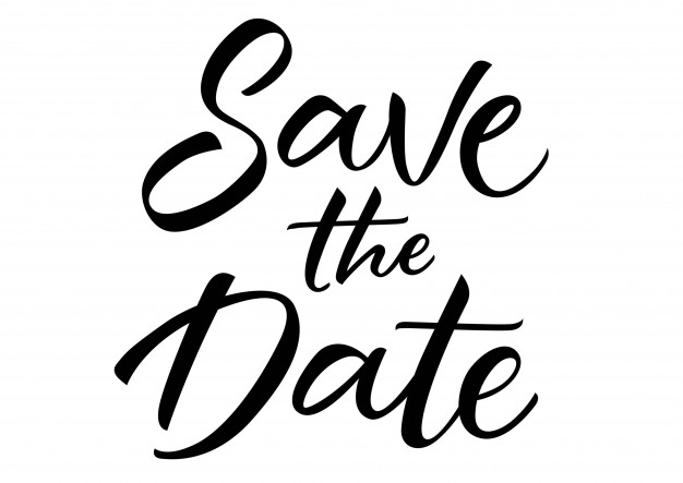 626x443 Save The Date Lettering Vector Free Download