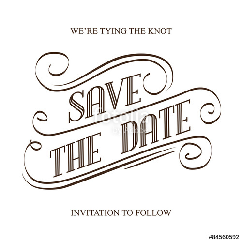 500x500 Save The Date Stock Image And Royalty Free Vector Files On