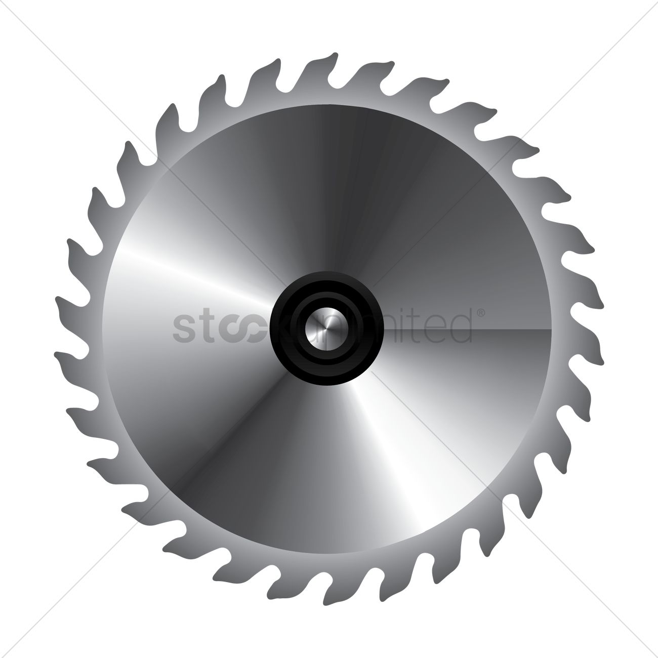 1300x1300 Circular Saw Blade Vector Image