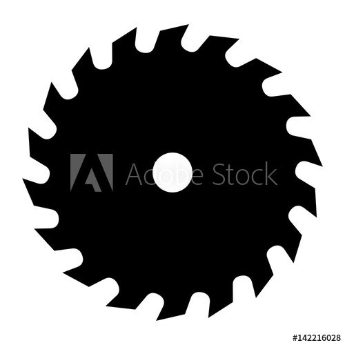500x500 Saw. Icon. Vector. Symbol