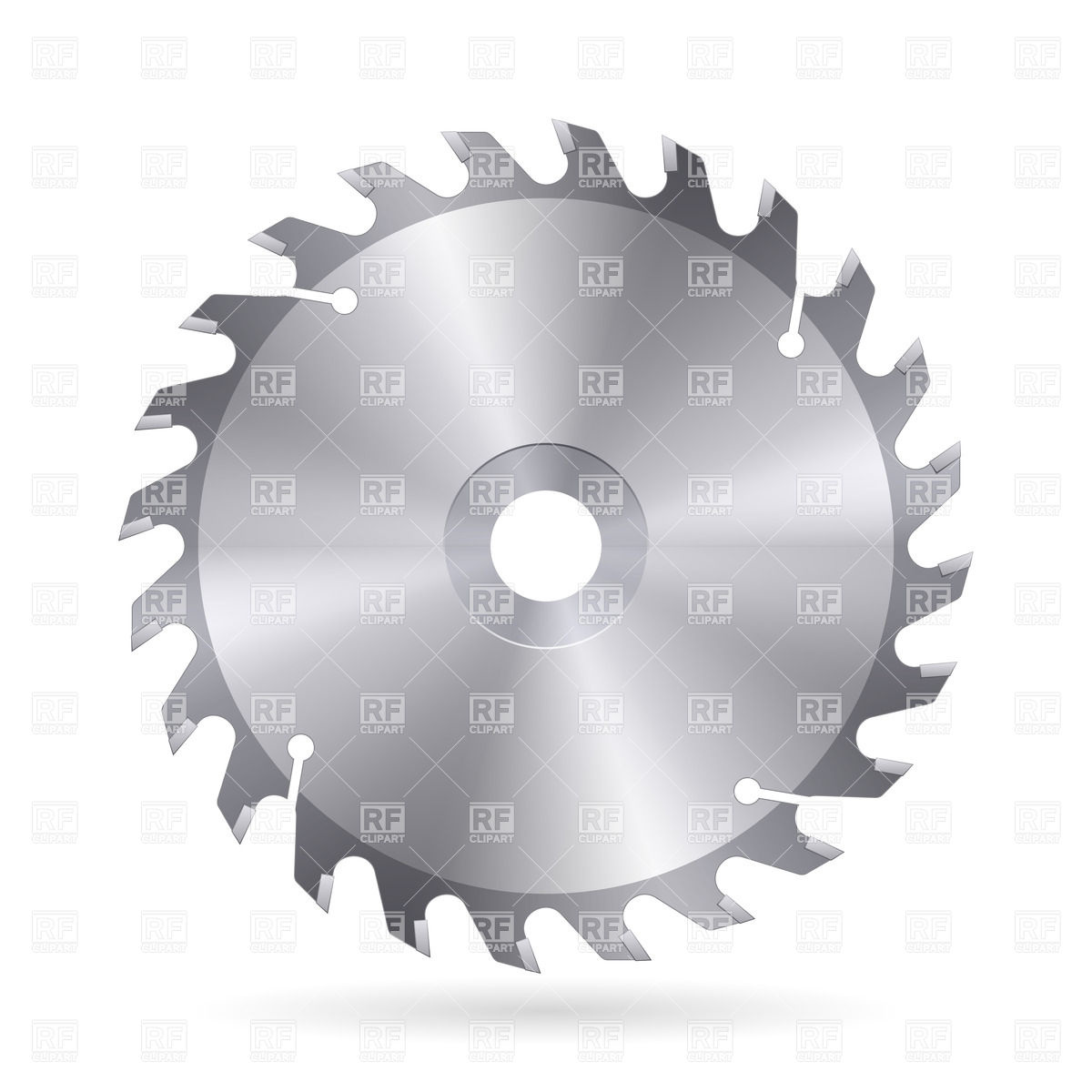 1200x1200 Metal Blade Of Circular Saw Vector Image Vector Artwork Of