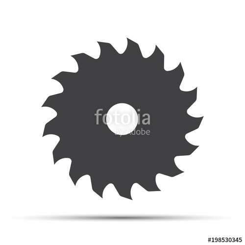 500x500 Saw Blade Icon Stock Image And Royalty Free Vector Files On