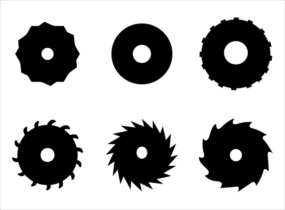 572x422 Circular Saw Blades Vector Free Vector Download In .ai, .eps