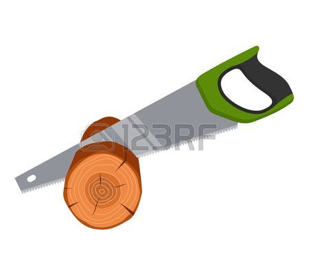 450x400 Hand Saw Clipart Vector