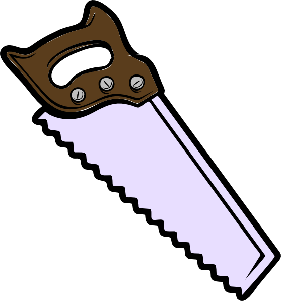 558x598 Saw Clip Art Free Vector 4vector