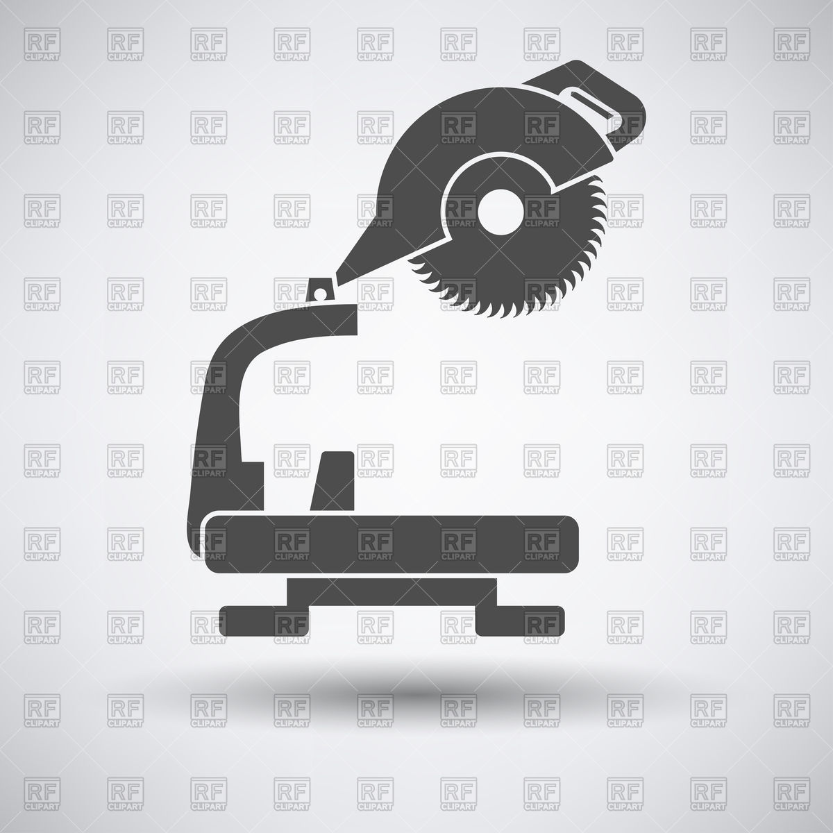 1200x1200 Table Saw Machine Tool Icon Vector Image Vector Artwork Of