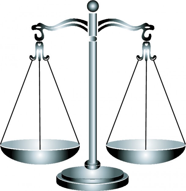 Scales Of Justice Vector