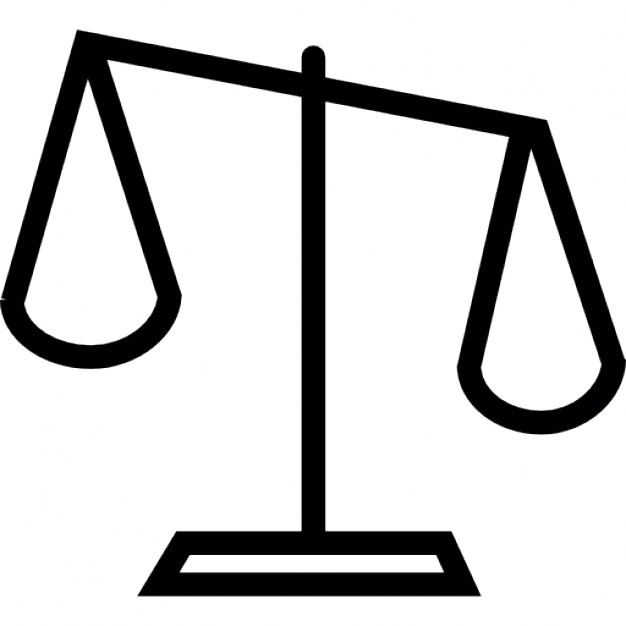626x626 Scales Of Justice, Weight Symbol