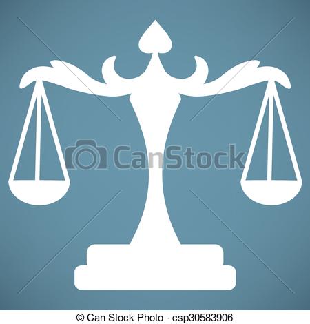 450x470 Scales Of Justice Vector Clipart