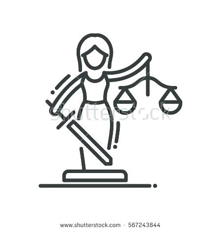 450x470 Vector Lady Justice Design Pictures