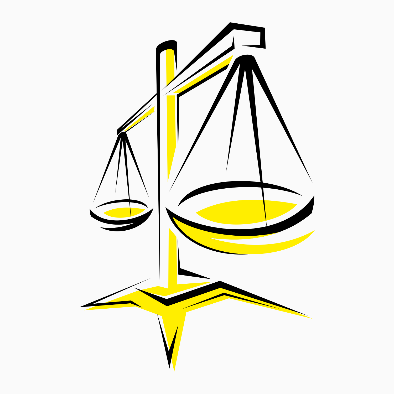 1500x1500 Vector For Free Use Justice Scales Vector