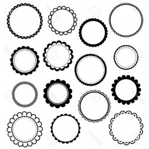 Scalloped Circle Vector at GetDrawings | Free download