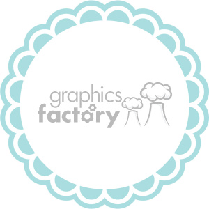 300x300 Royalty Free Scalloped Edge Svg Cut Files 1 403774 Vector Clip Art