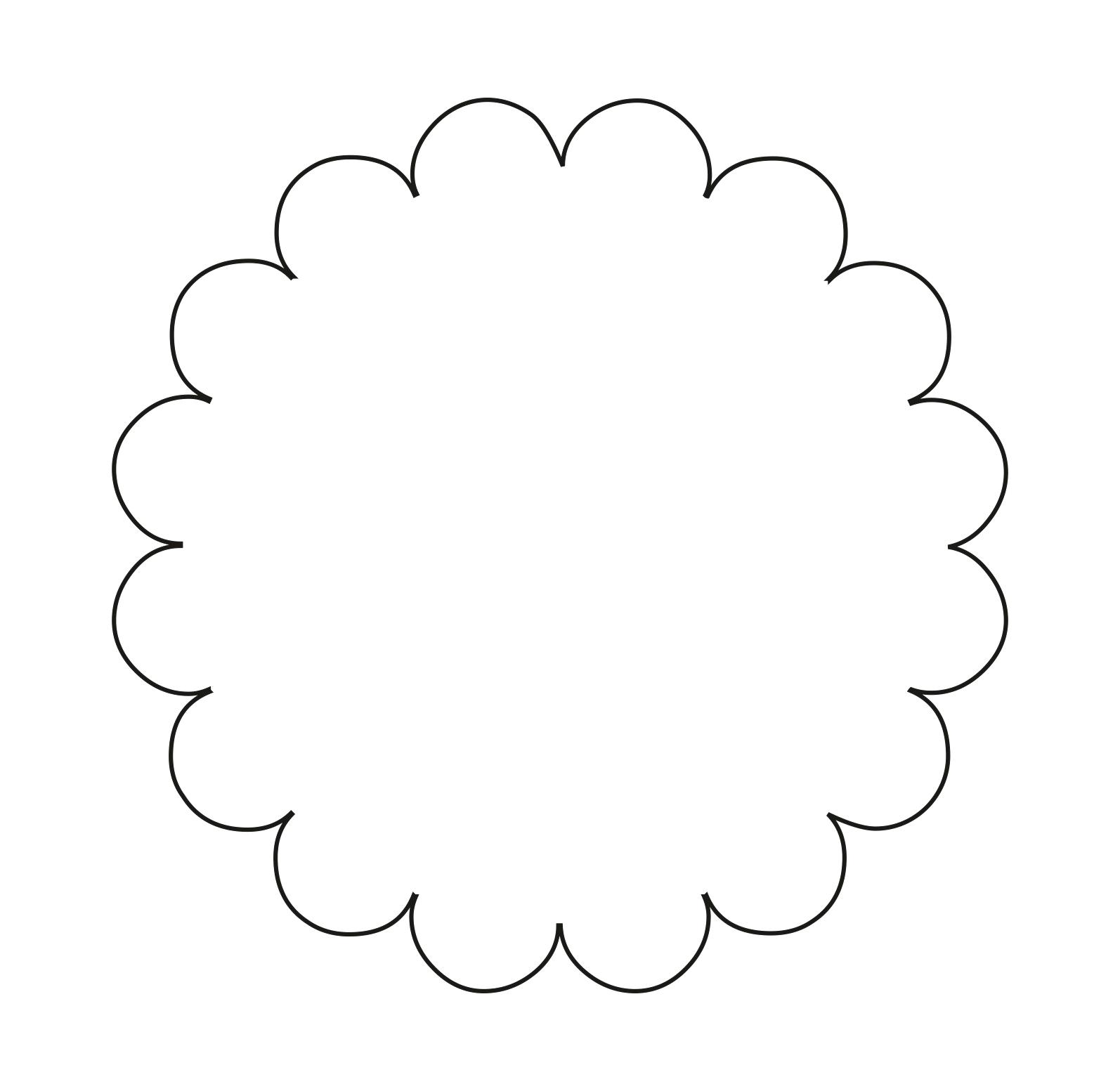 1594x1553 Scalloped Frame Edge Vector Free Frameless Mirror Serendipitalia