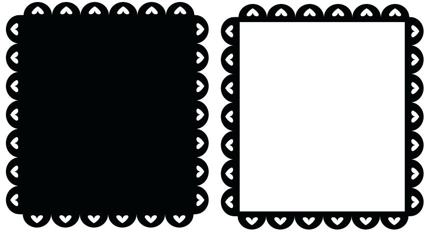 873x474 Scalloped Picture Frames Vector Frame Scalloped Frame X Hbmcclure.co