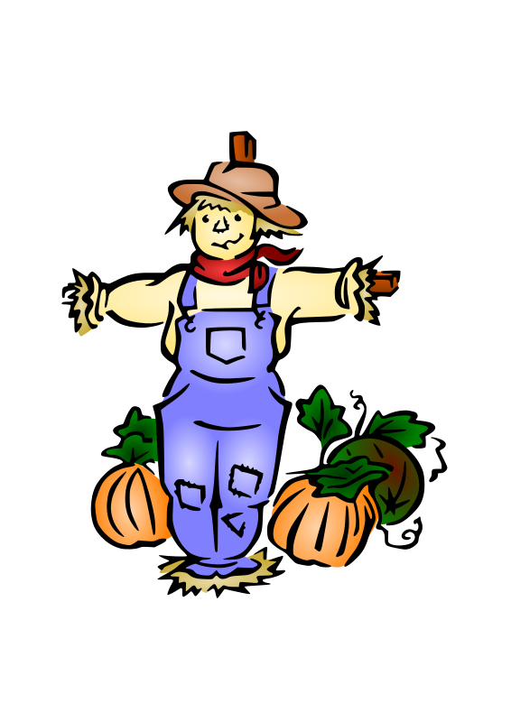 566x800 Scarecrow Free Vector 4vector