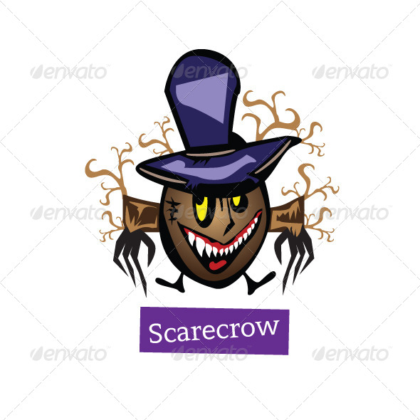 590x590 Scarecrow Vector Charcter By Sasquacz Graphicriver