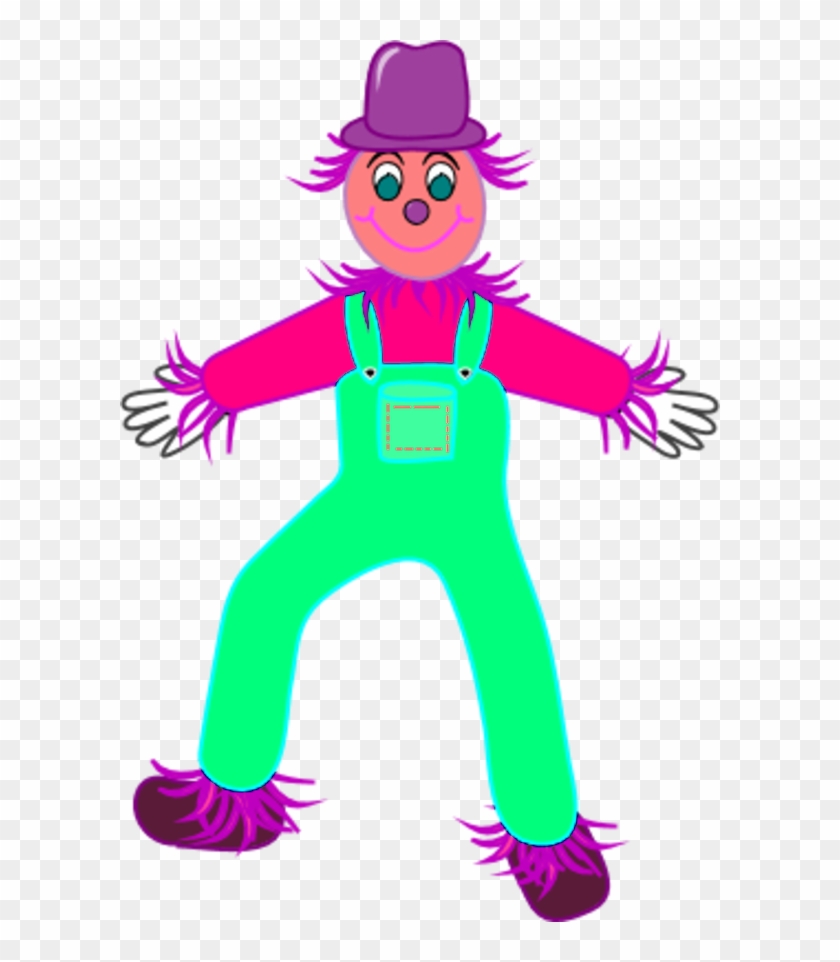 840x962 Scarecrow Vector Clip Art