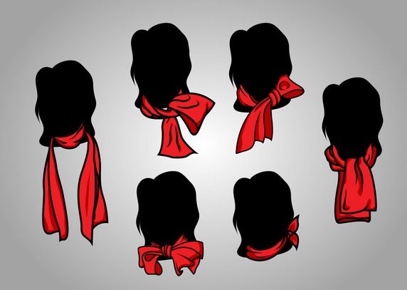 572x407 Neck Scarf Vector Free Vector Download In .ai, .eps, .svg Format