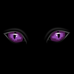 300x300 Scary Eyes In The Dark Clip Art