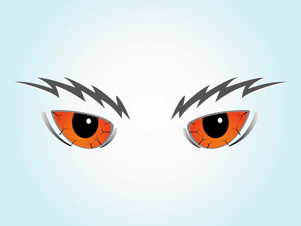 1024x769 Scary Eyes Vector Art Amp Graphics