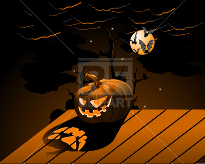 400x320 Scary Halloween Pumpkin Vector Image Vector Artwork Of Holiday