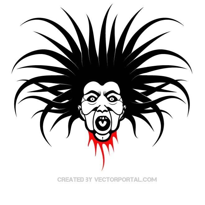 660x660 Free Scary Halloween Mask Vector.eps Psd Files, Vectors Amp Graphics
