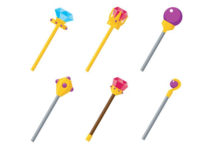 700x490 Scepter Vector Set