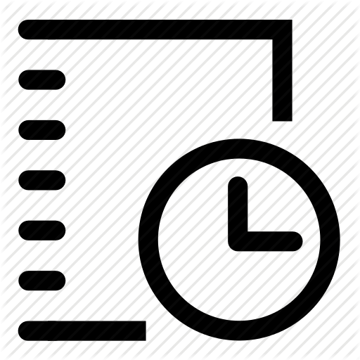 512x512 Schedule Icon Vector