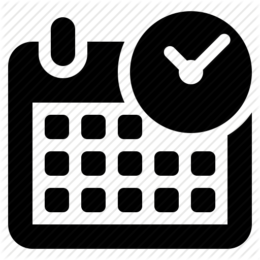 512x512 Schedule Icon Vector