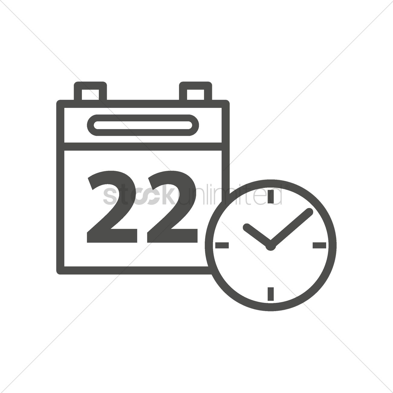 1300x1300 Schedule Icon Vector Image