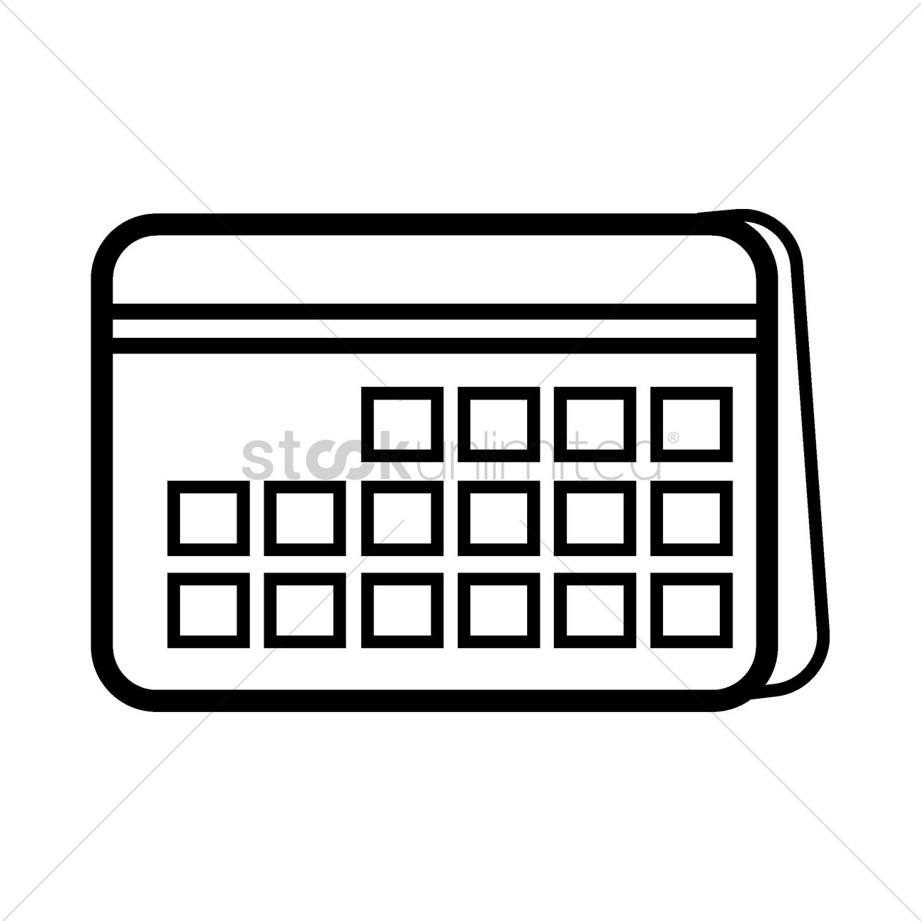1300x1300 Schedule List Icon Vector Image