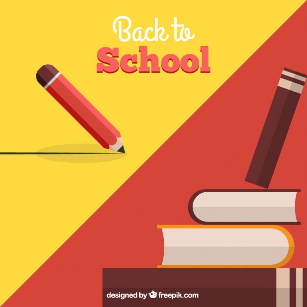 626x626 Back To School Background Free Vector 123freevectors