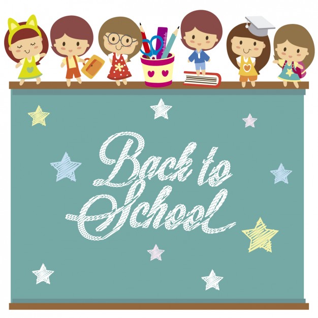 626x626 Back To School Background Vector Free Download
