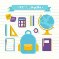 200x200 School Supplies Free Vector Art