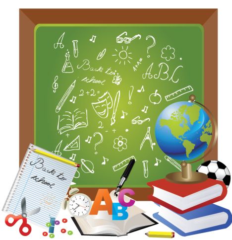 468x483 School Vector