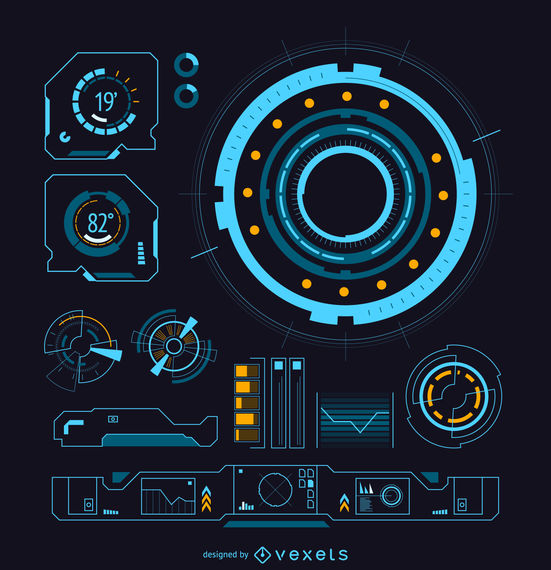551x570 Sci Fi Futuristic Interface