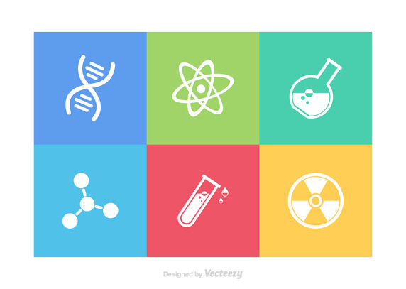 572x407 Science Icons Vector Free Vector Download In .ai, .eps, .svg Format