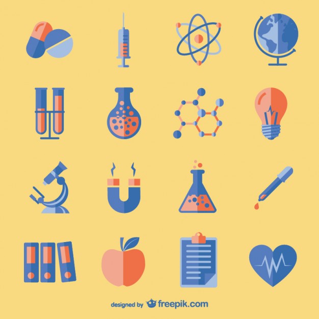 626x626 Science And Education Icons Vector Free Download
