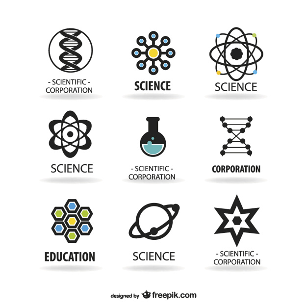 626x626 Science Logos Template Vector Free Download