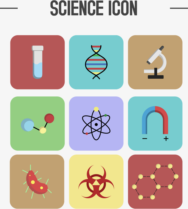 650x726 Vector Hand Painted Scientific Icon, Hand Vector, Icon Vector
