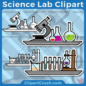 300x300 Nice Cartoon Science Lab Clipart