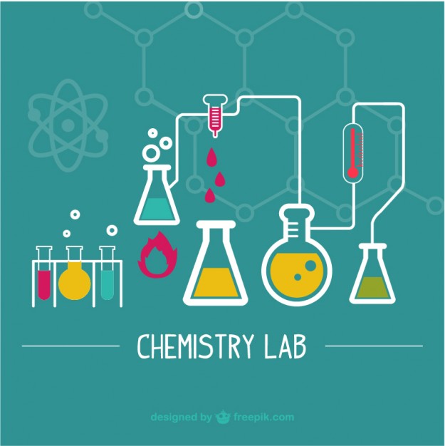 625x626 Science Laboratory Illustration Vector Free Download