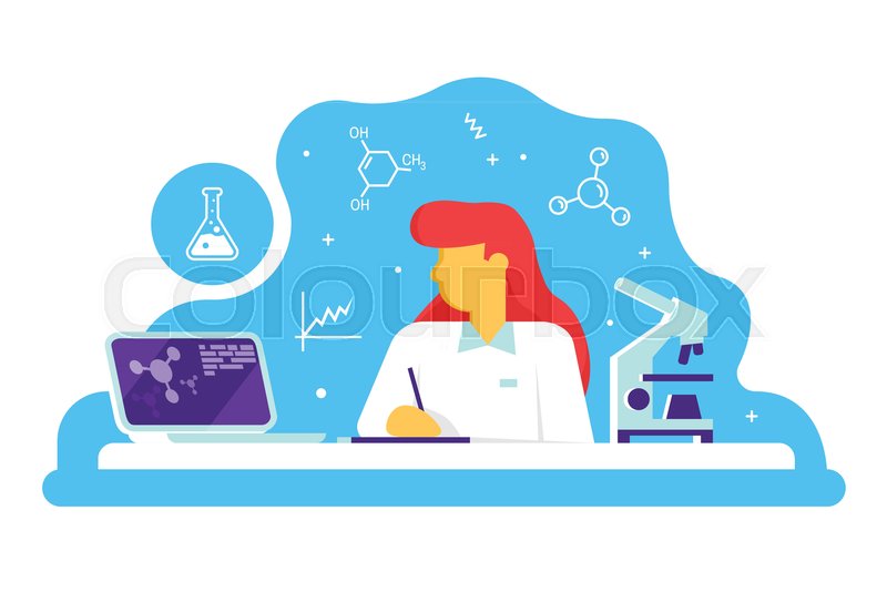 800x534 Scientific Doctor Woman Working